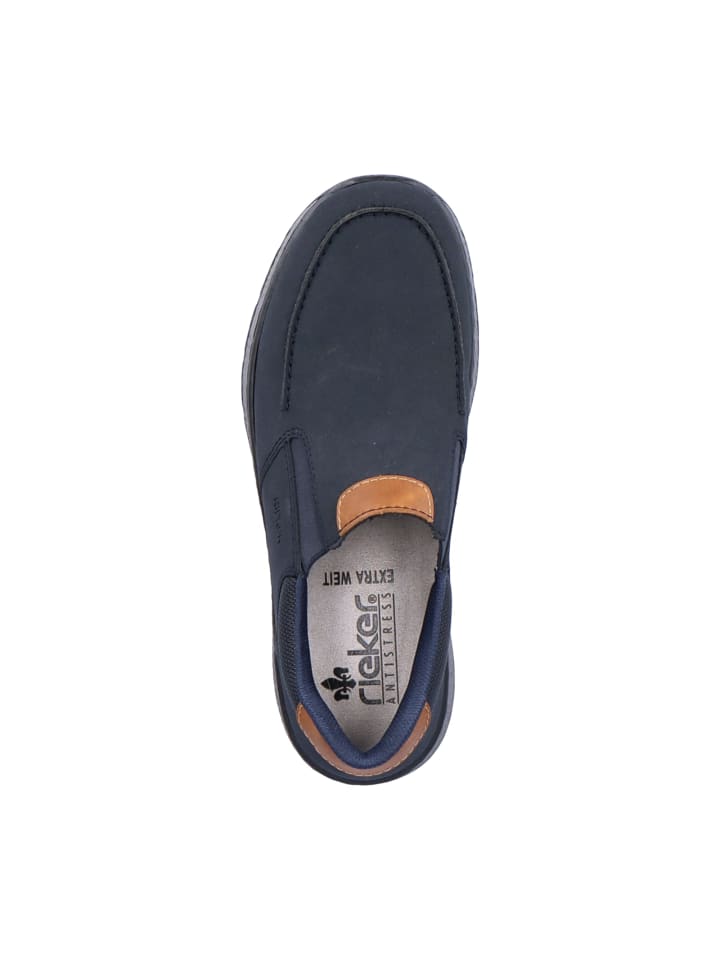 rieker Komfort Slipper in Blau günstig kaufen