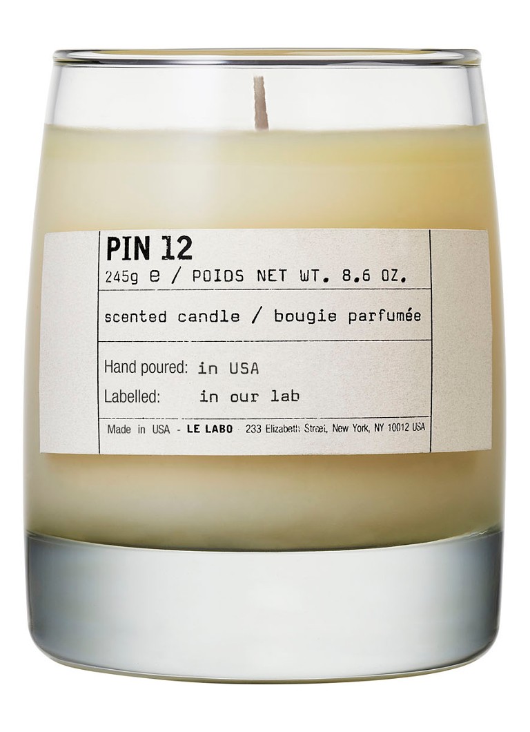 Le Labo Pin 12 Candele profumate Classic Candle, 245 grammi