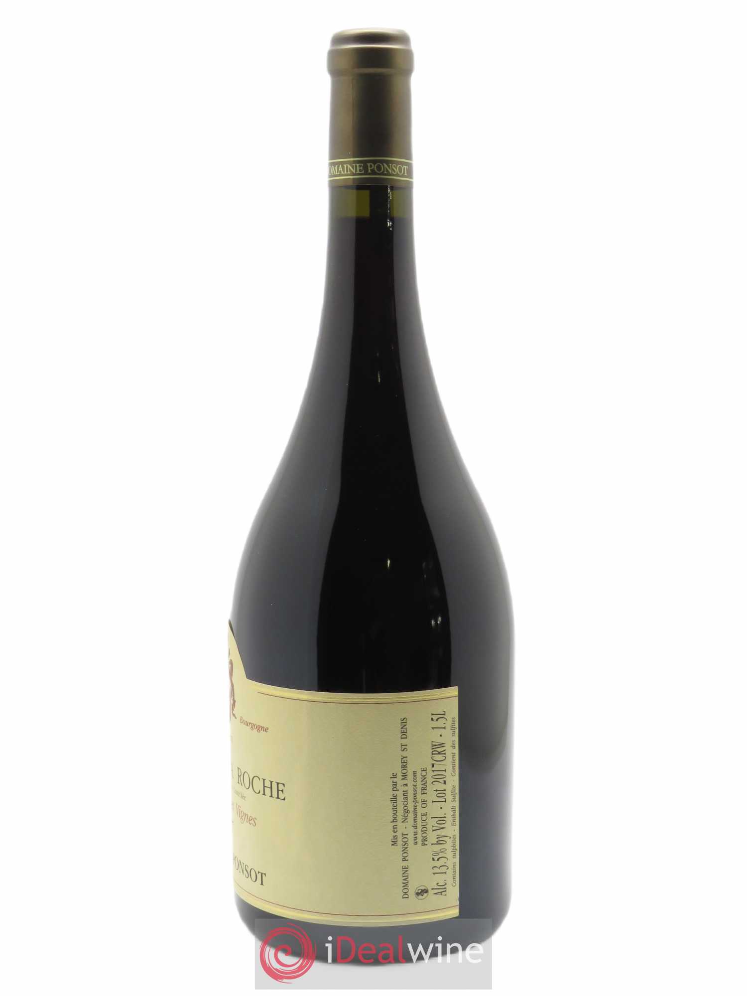 Clos de la Roche Grand Cru Vieilles Vignes Ponsot (Domaine)  2017 - Lot de 1 Magnum