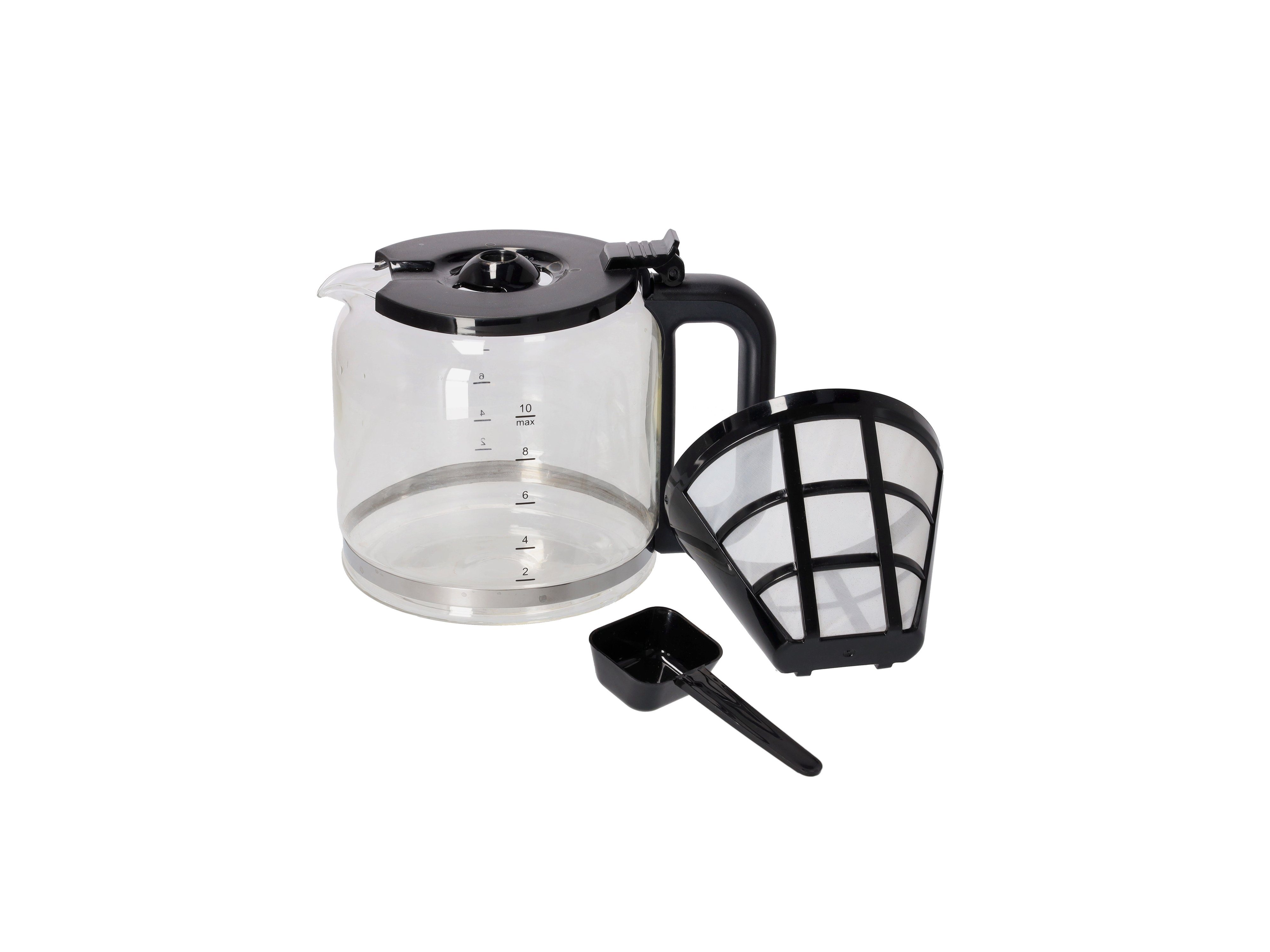 Westinghouse Filterkaffeemaschine WKCMR621 Retro, 1.25l Kaffeekanne, Permanentfilter, 30 min Warmhaltefunktion, Tropfschutz