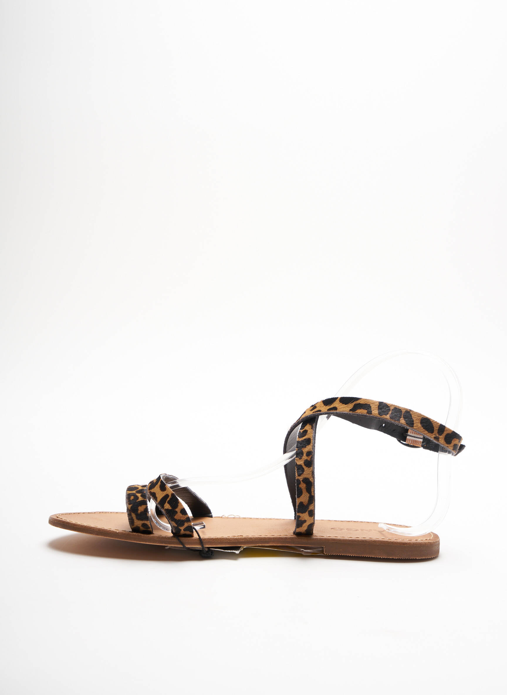 Mango Sandales Nu Pieds Femme couleur noir