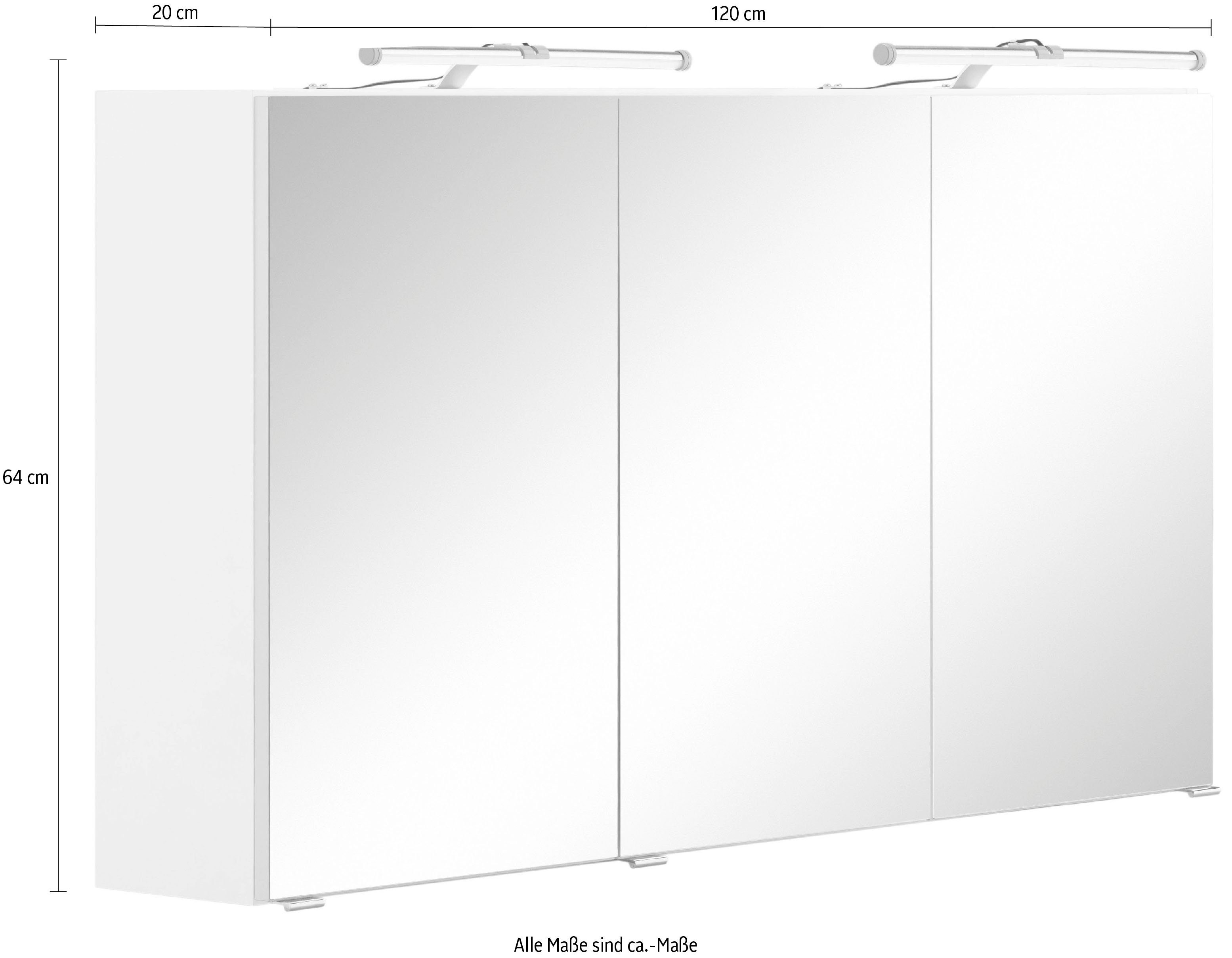 HELD MÖBEL Spiegelschrank 