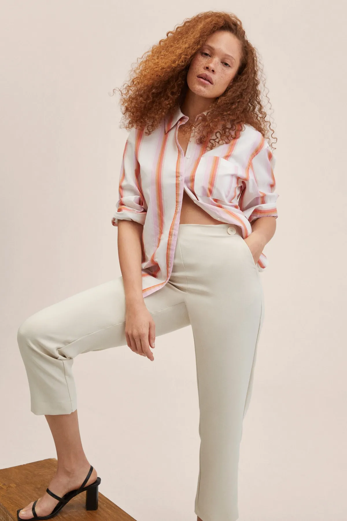 MANGO  27085764 Damen/Mädchen Hell/Pastellgrau