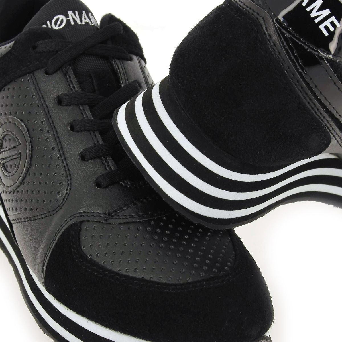 No Name  PARKO JOGGER NAP PERF - Noir