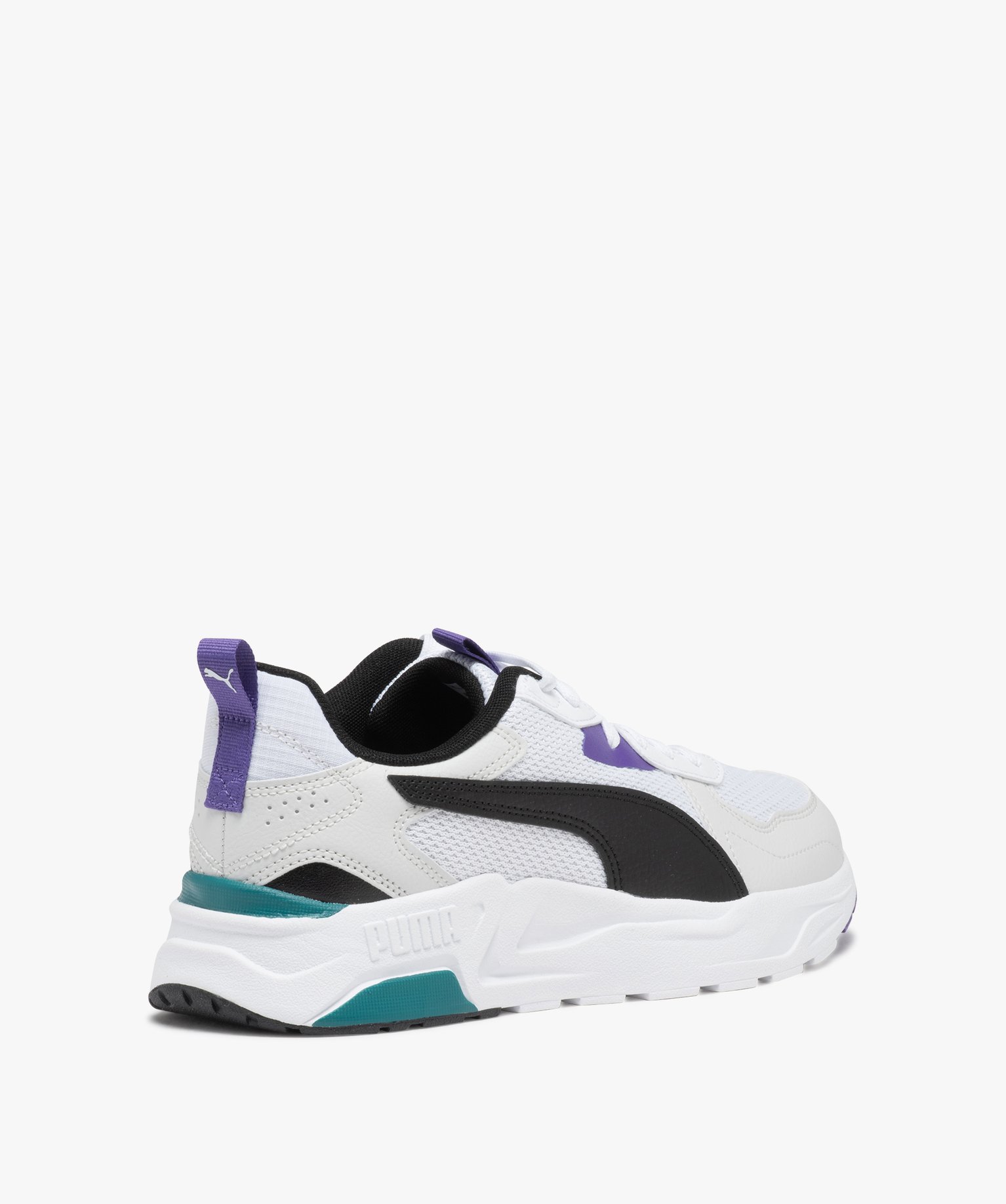 Baskets homme multicolores en mesh style running - Puma blanc | GEMO