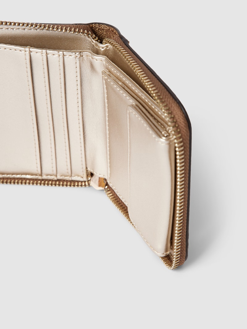 Portemonnaie in Leder-Optik Modell 'LAUREL' in hellbraun