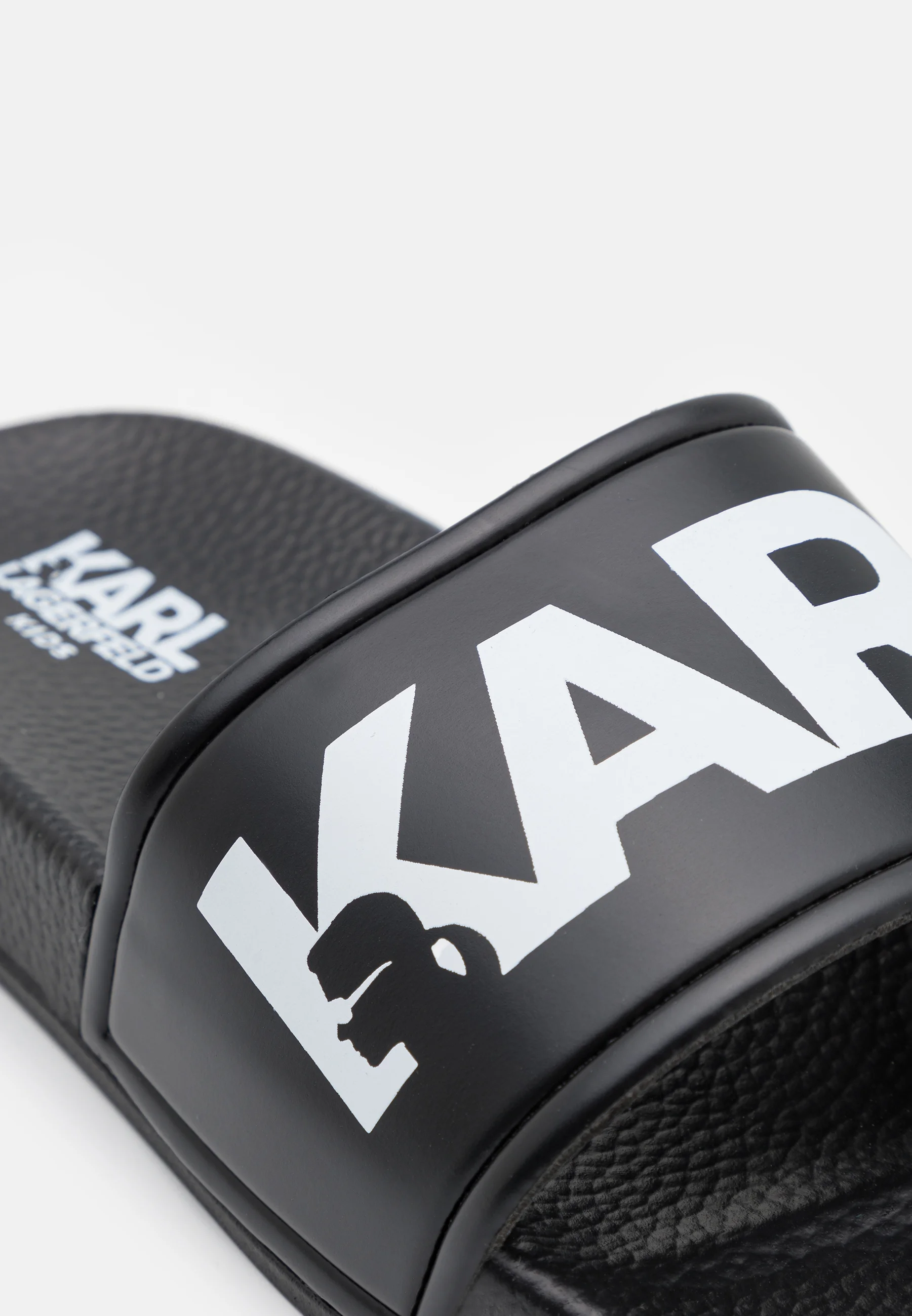 KARL LAGERFELD KIDS AQUA SLIDES UNISEX - Pantuflas