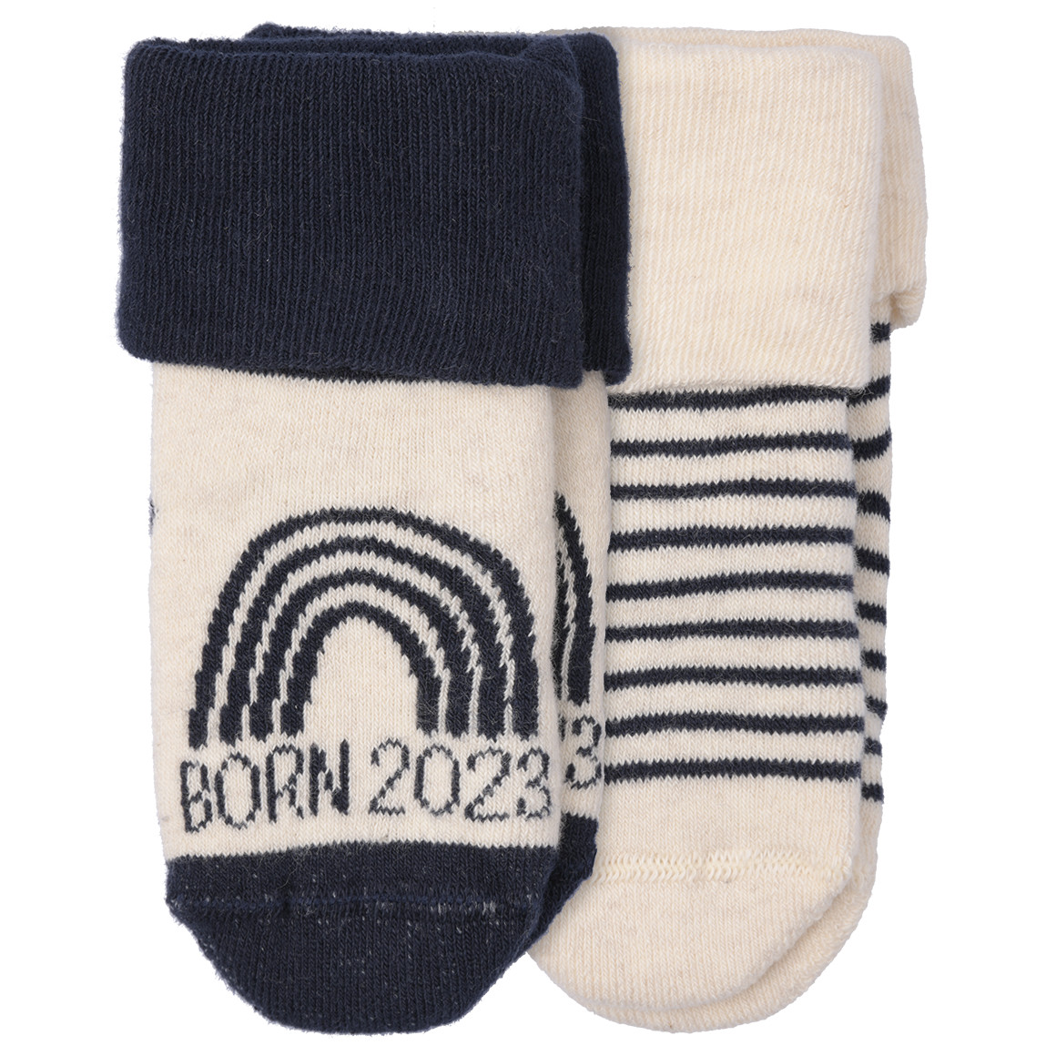 2 Paar Erstlingssocken Born 2023