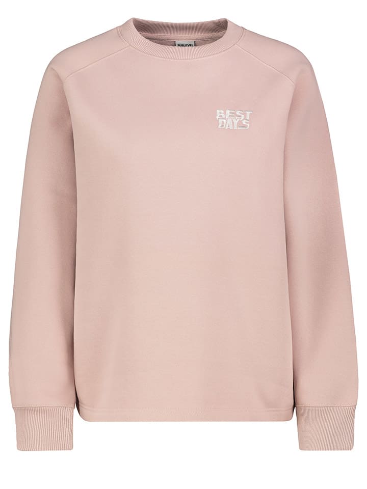 Sublevel Sweatshirt in Rosa günstig kaufen