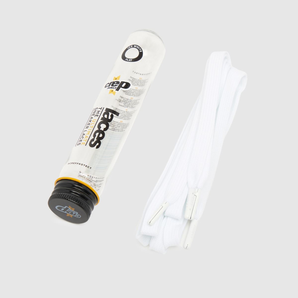 Crep Protect fehér, lapos tónusú fűzők