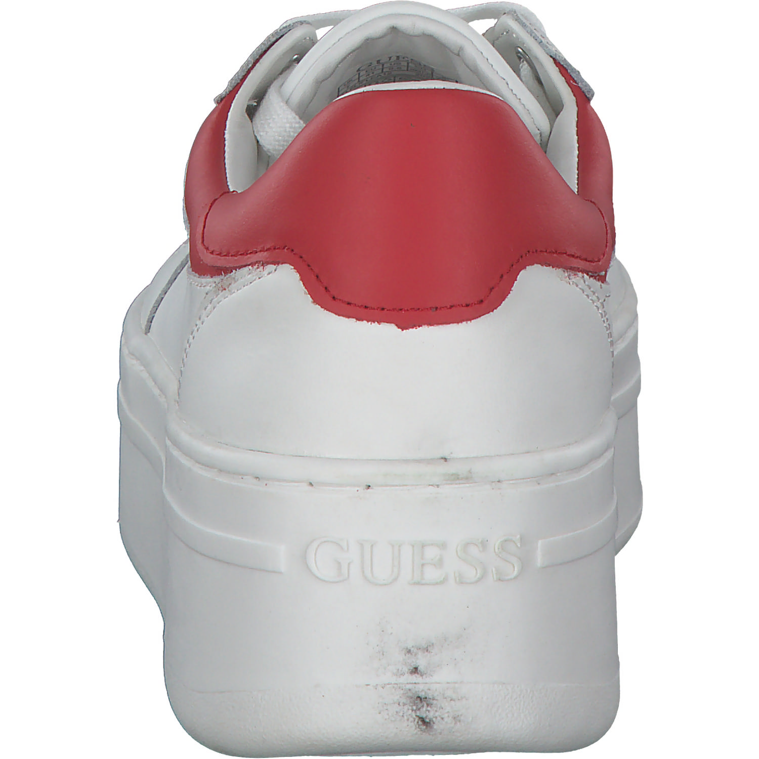 Guess Lifet FL6LIF, Schnürschuhe, Damen, white/red