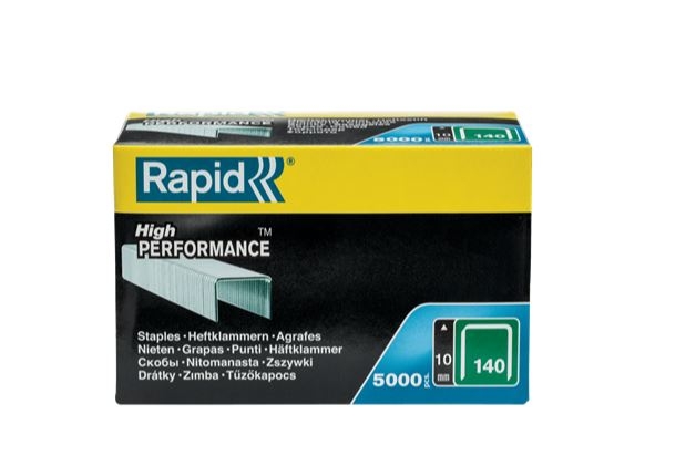 Rapid 11910711 Nr 140 plattrådsklammer 10 mm 5 000 stycken