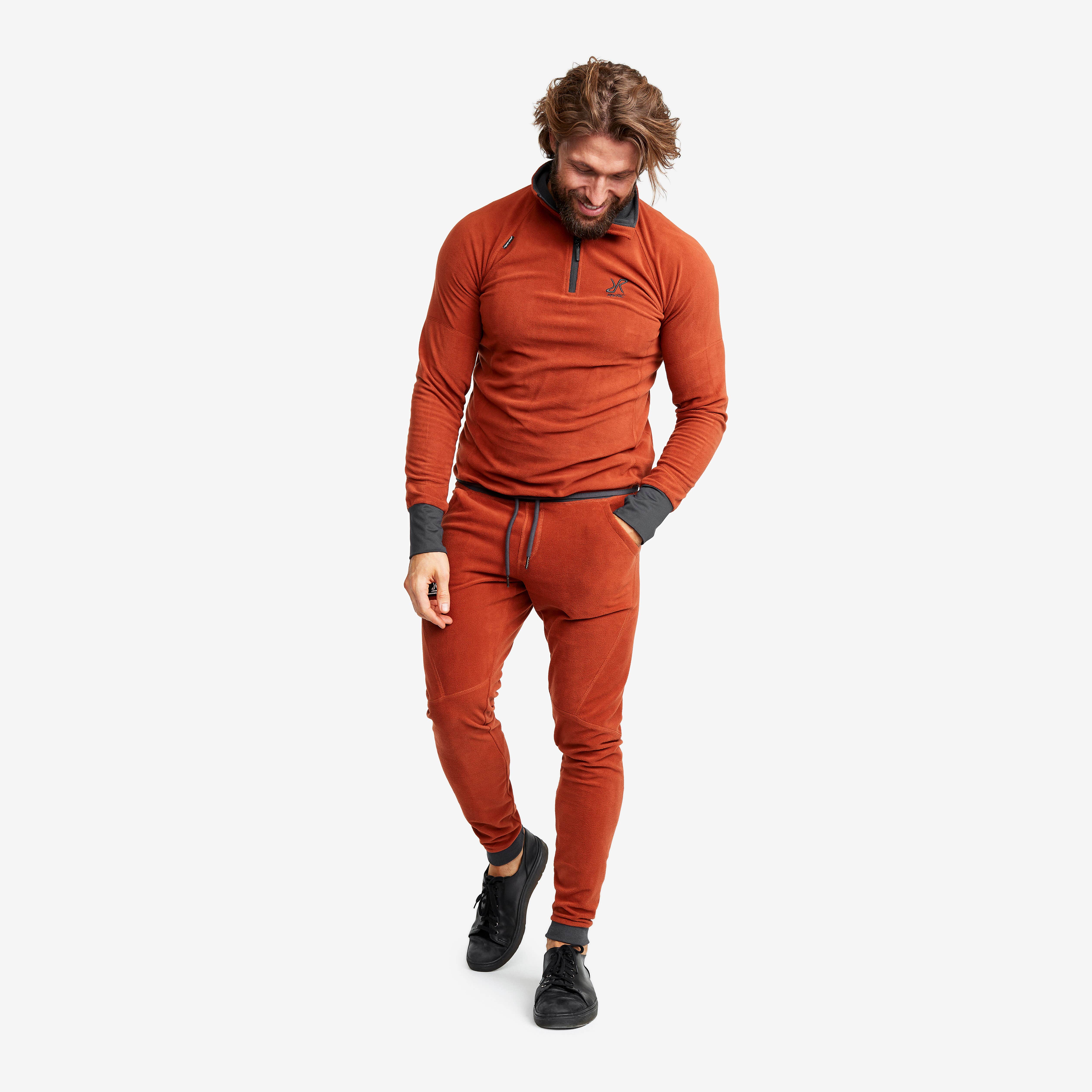 Trekker Fleece Pants Homme Rusty Orange