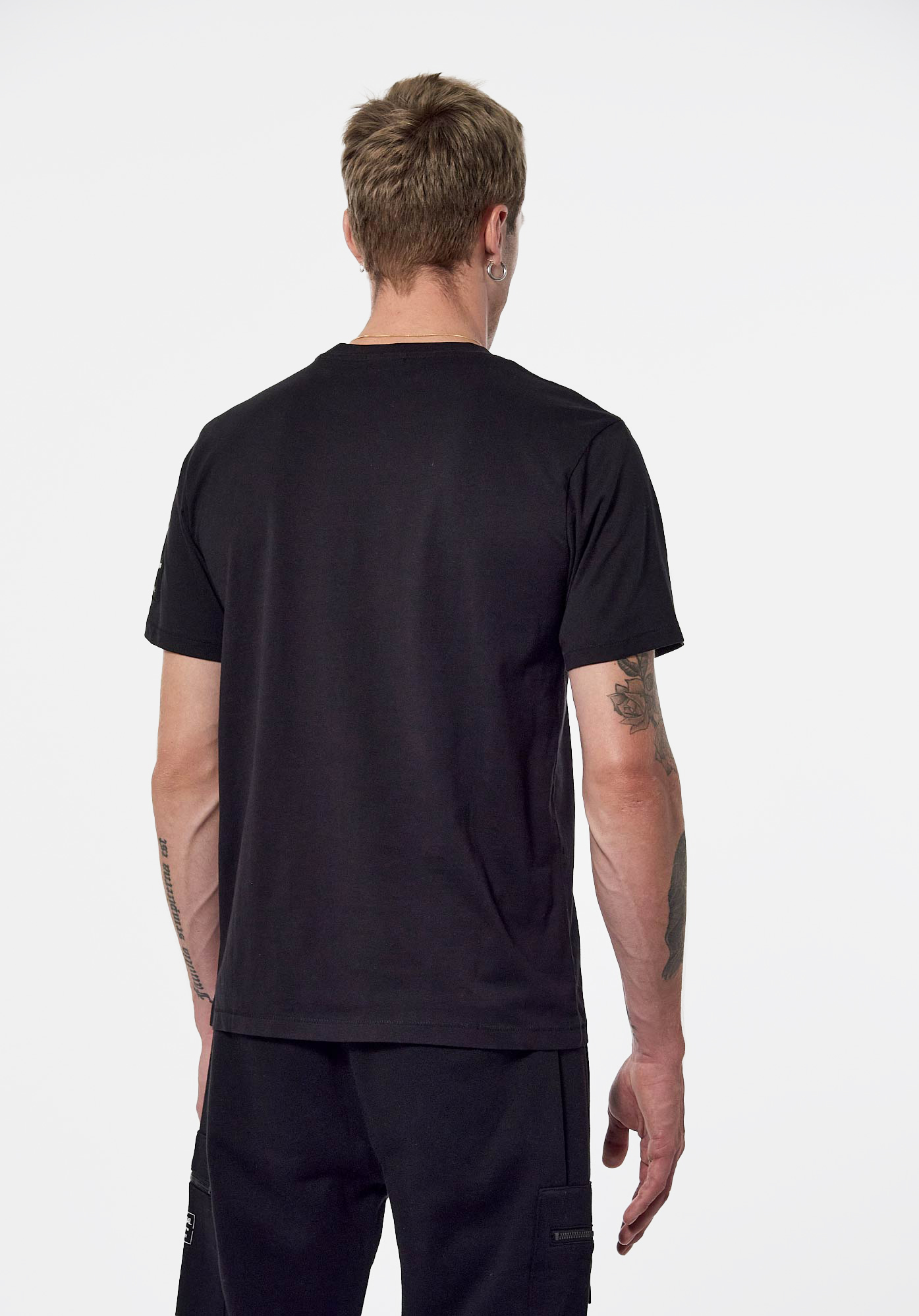 BECK   T-shirt noir tête de mort Homme en 100% coton