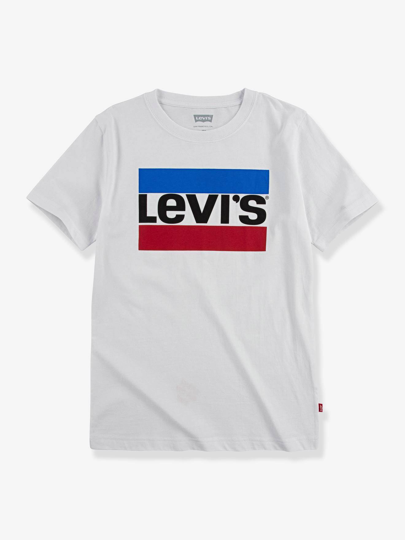 T-shirt Sportswear logo garçon Levi's® blanc