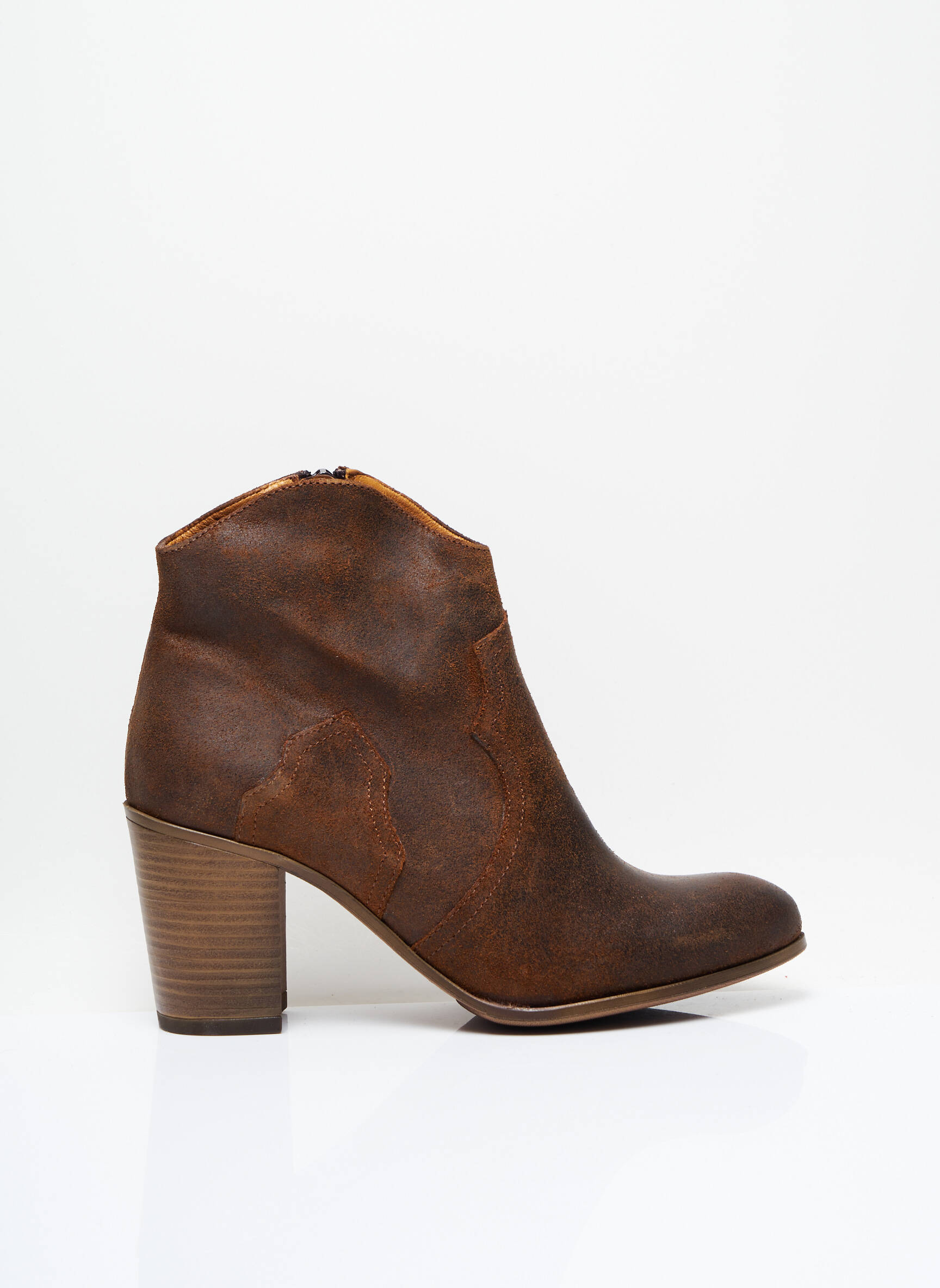 Aliwell Bottines Femme couleur marron