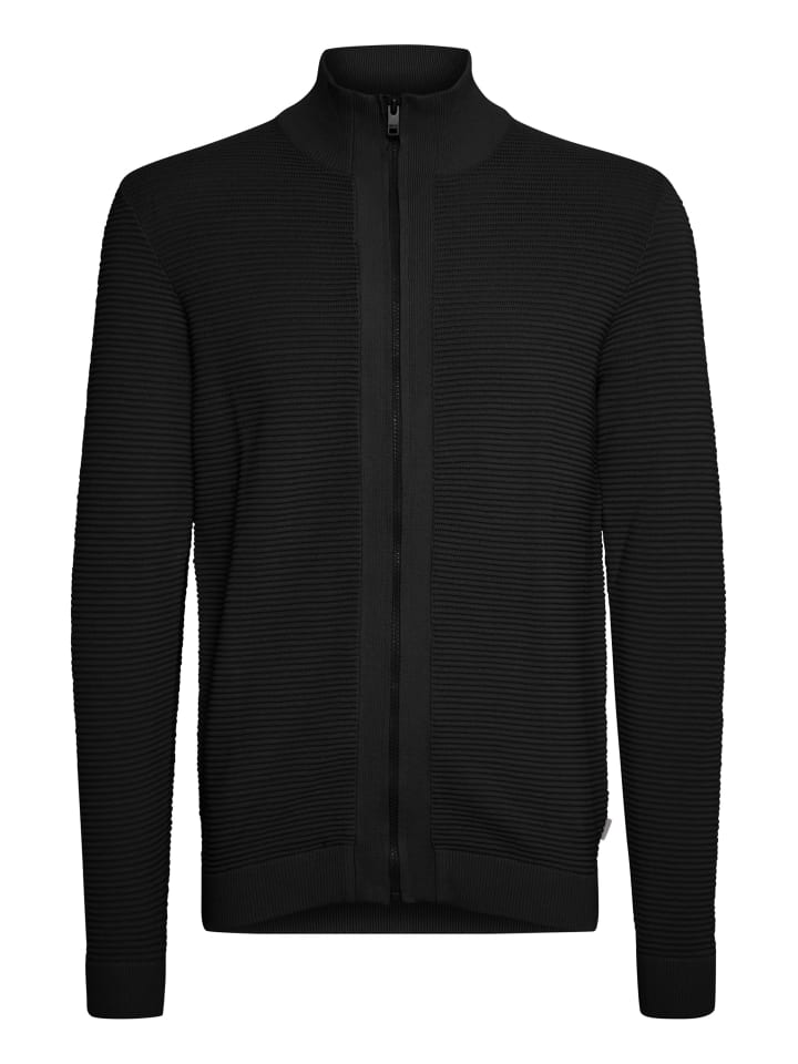 !SOLID Strickjacke SDNicklas 21300817-ME Strickjacke mit Reißverschluss in Schwarz günstig kaufen