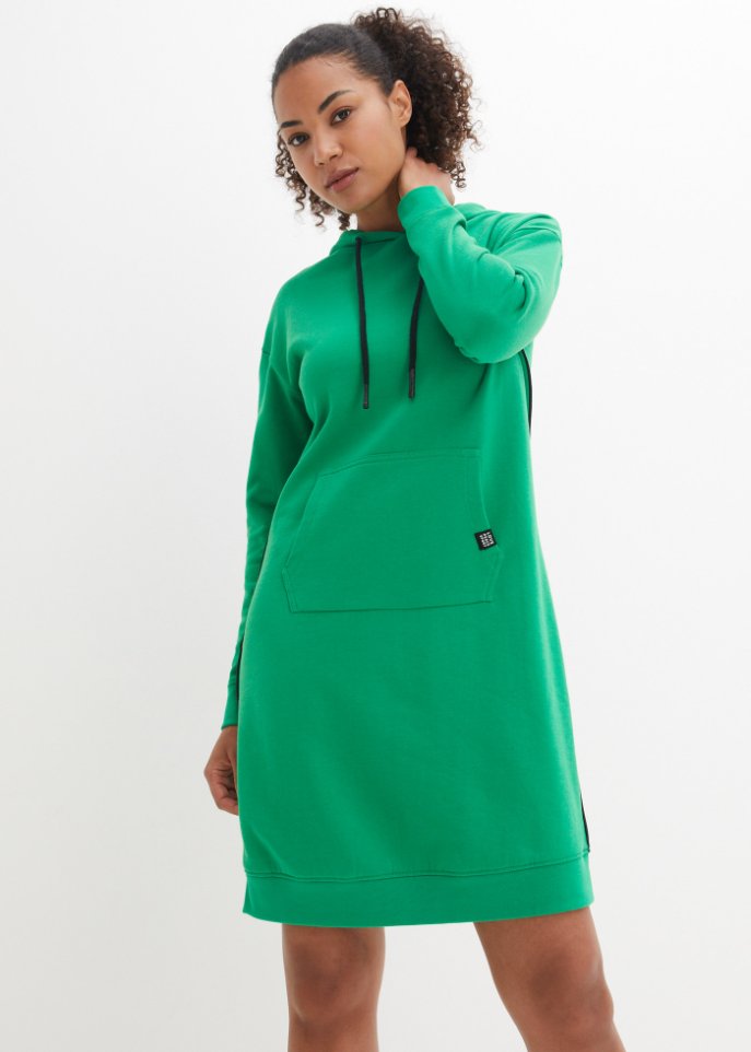 Sweatkleid mit Kapuze