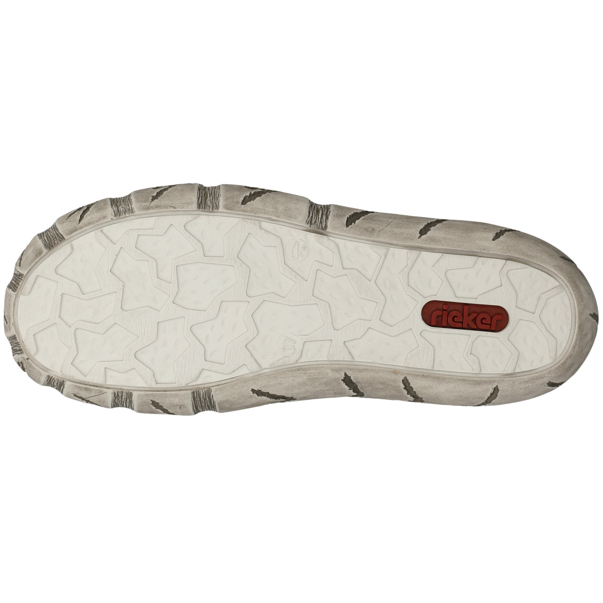 Rieker L0358 Sneaker Low weiss