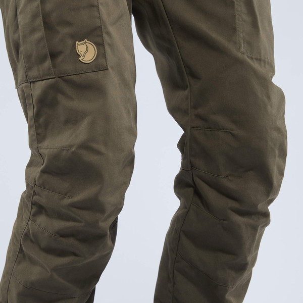 KARLA PRO WINTER TROUSERS W Damen - Trekkinghose oliv-dunkelgrün