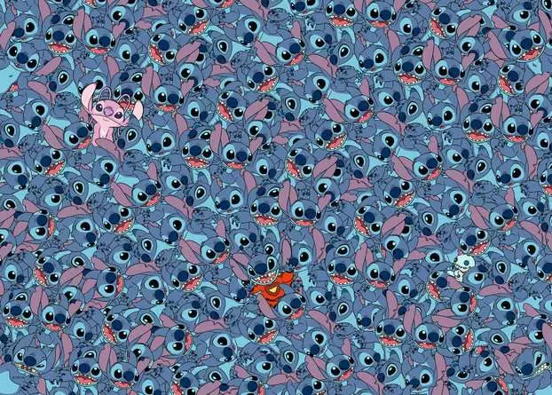 Puzzle 1000 Teile - Disney Stitch Challenge