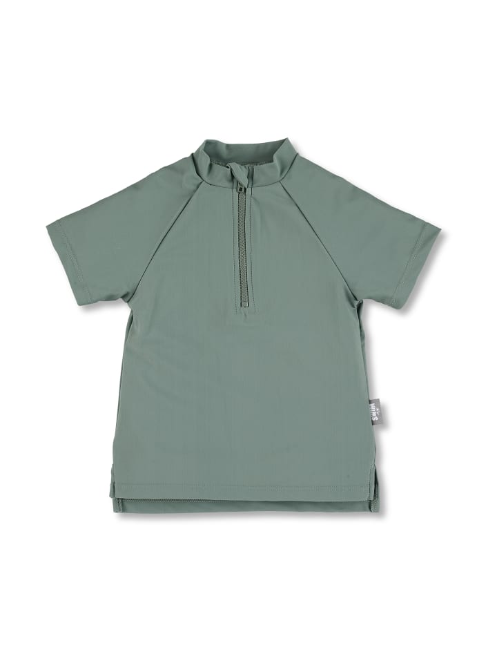 Sterntaler Badeshirt kurzarm uni in dunkelgrün günstig kaufen