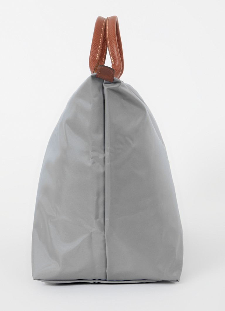 Geantă de voiaj Longchamp Le Pliage Original, mărimea S, cu detalii din piele.