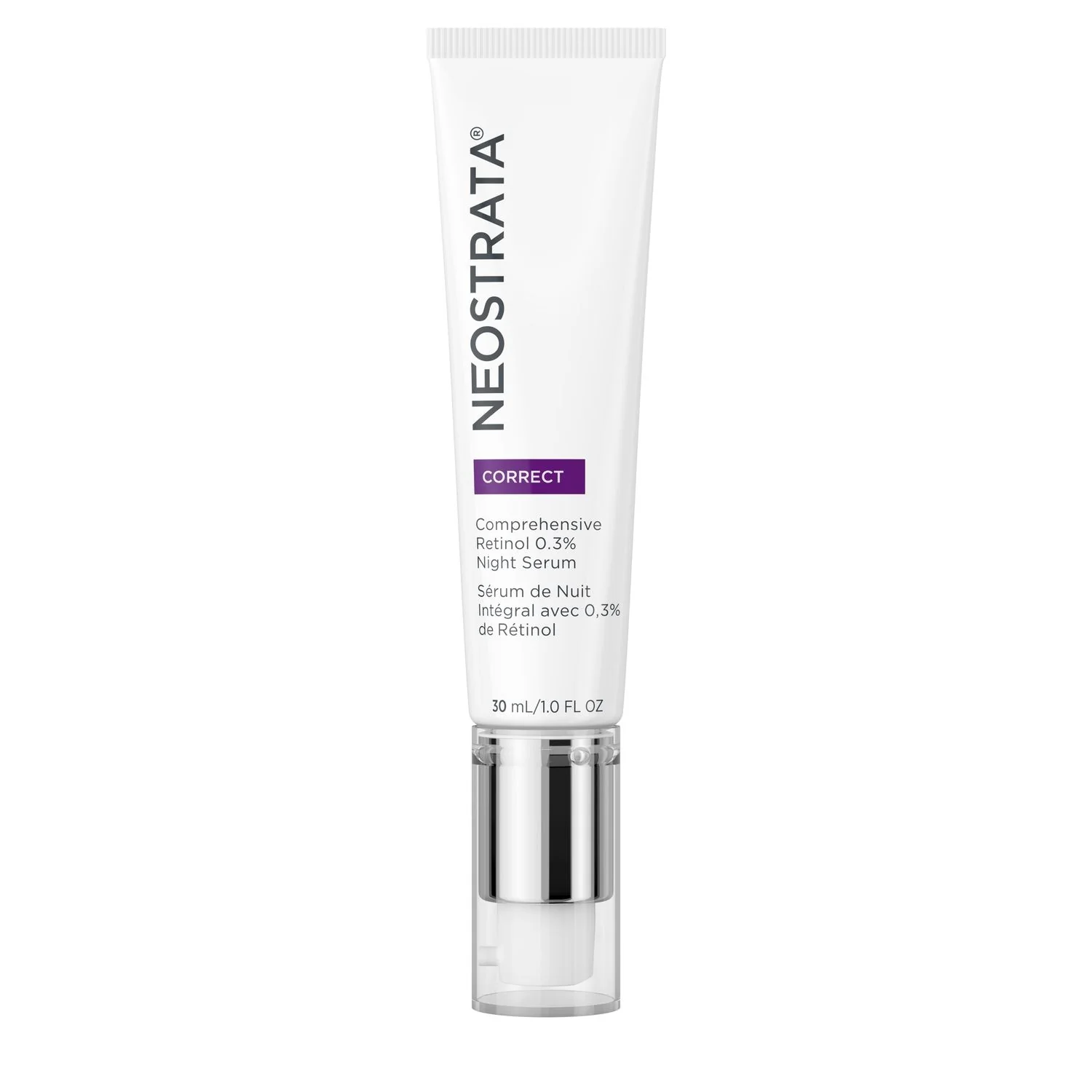 Correct Comprehensive Retinol 0,3 % nattserum - Antirynkebehandling for natten, Antirynke-ansiktsserum, Regenererende behandling