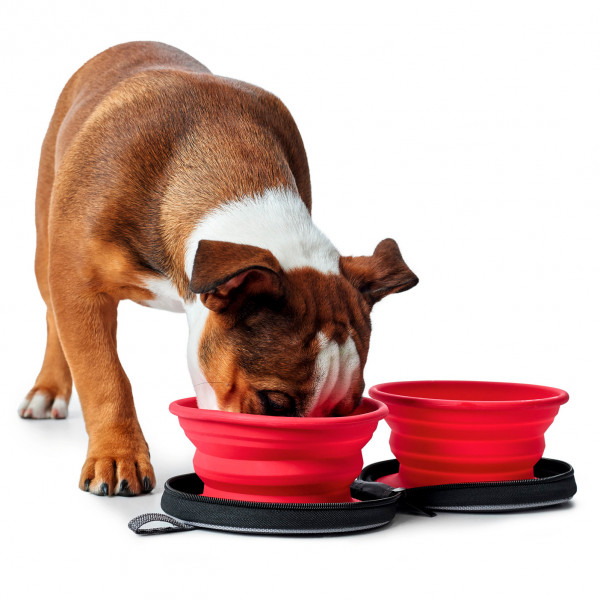 Hunter - Silicone Travel Bowl with Bag List - Hundezubehör