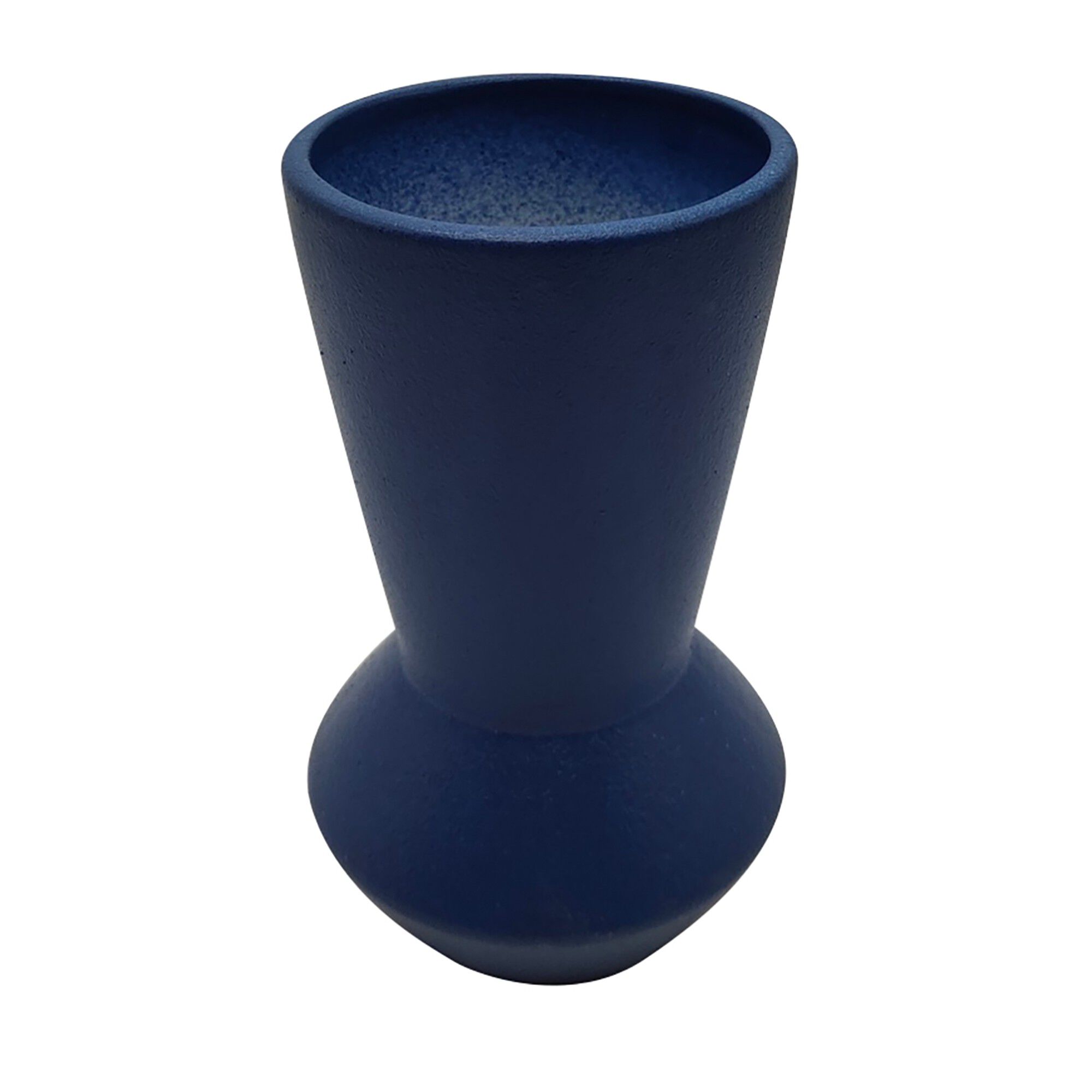 Vase céramique, forme géométrique