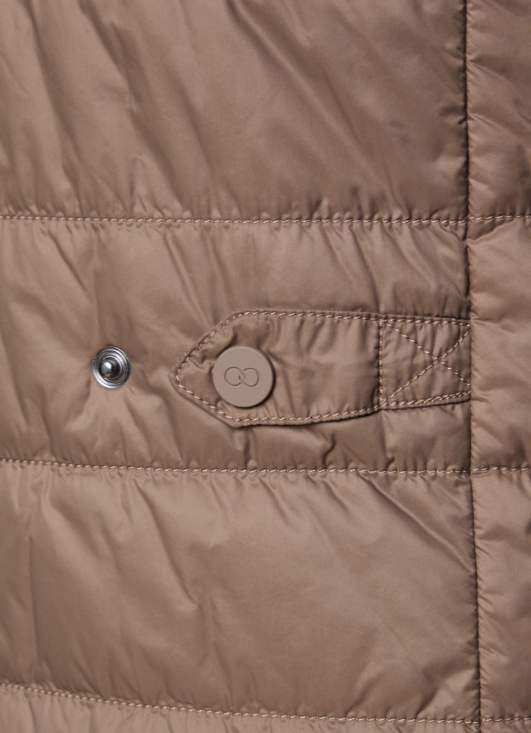 Oscar Jacobson Padded bodywarmer with zipper pockets