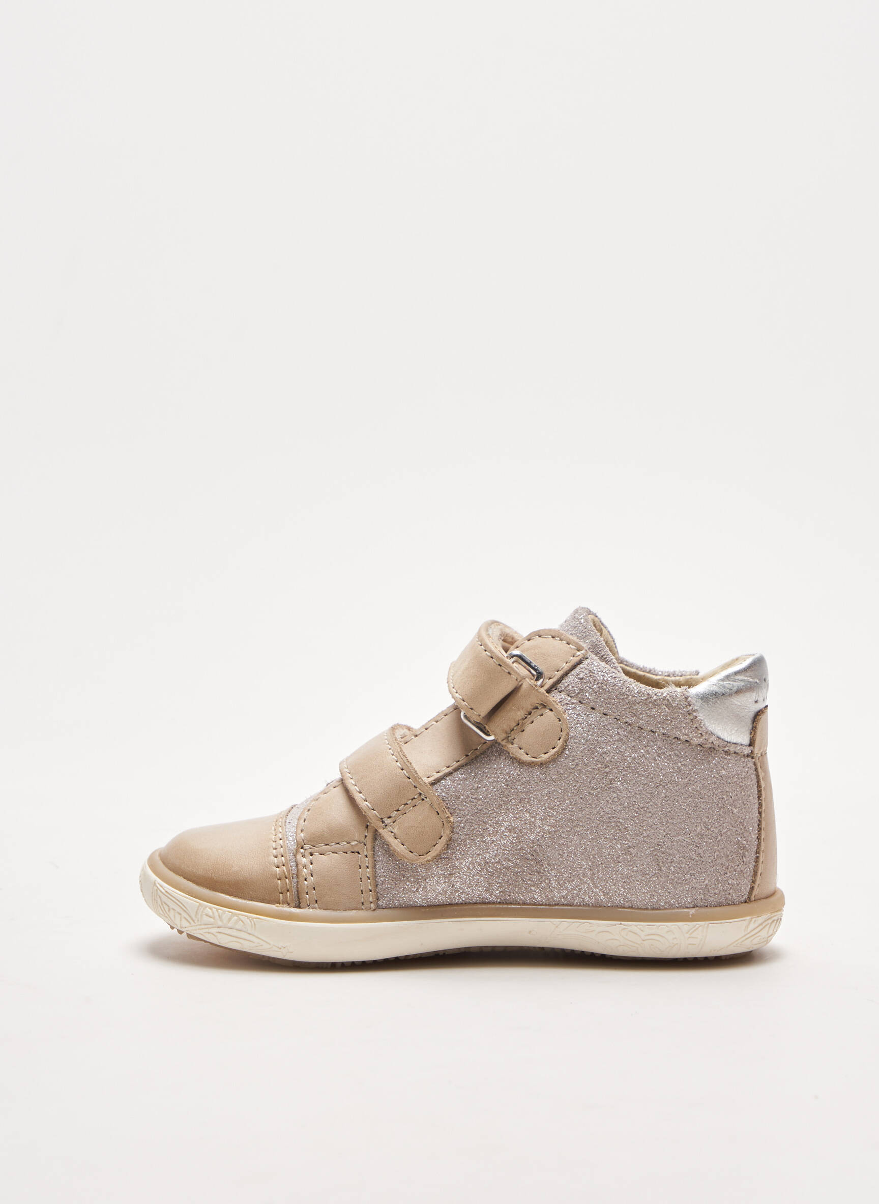 Noel Baskets Fille couleur beige