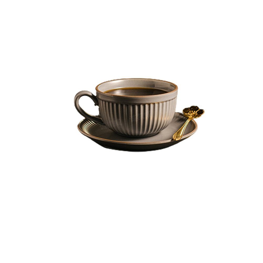 Zimtky Tassenwärmer Keramikkaffeetasse Nachmittag Tee Tasse Hotel Cafe Retro Latte Tasse