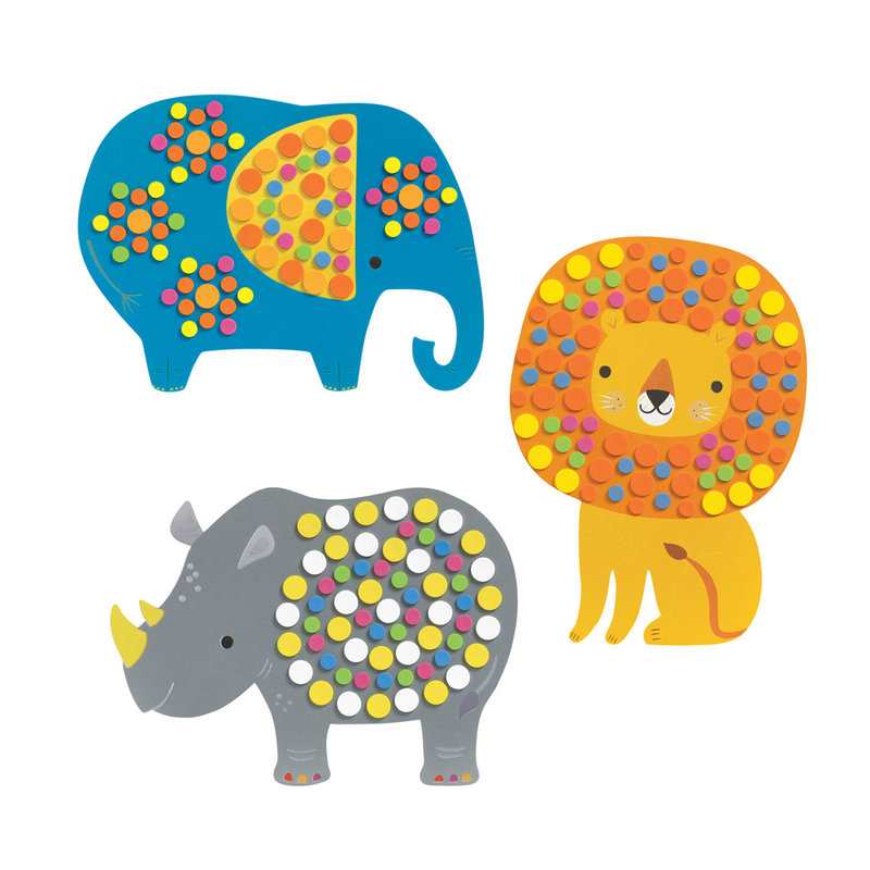 Coffret Mosaïques Jungle douce Djeco