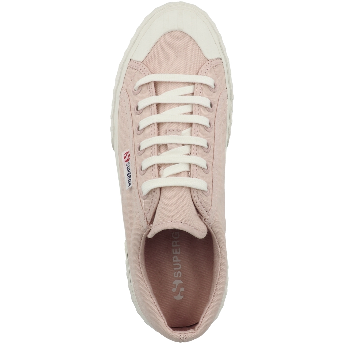 Superga 2631 Stripe Platform Sneaker low pink