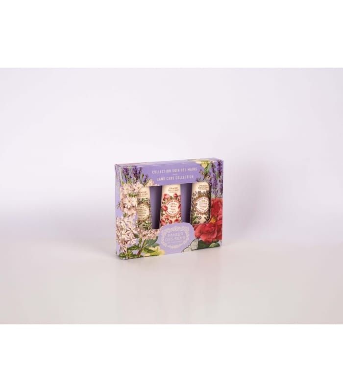 PANIER DES SENS-COFFRET 3 CRÈMES MAINS -Verveine, Rose, Lavande