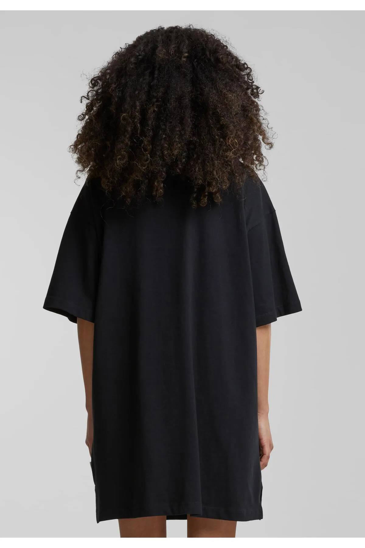Urban Classics  Damen Damen-T-Shirt-Kleid aus Bio-Baumwolle mit schwerem, übergroßem Oberteil