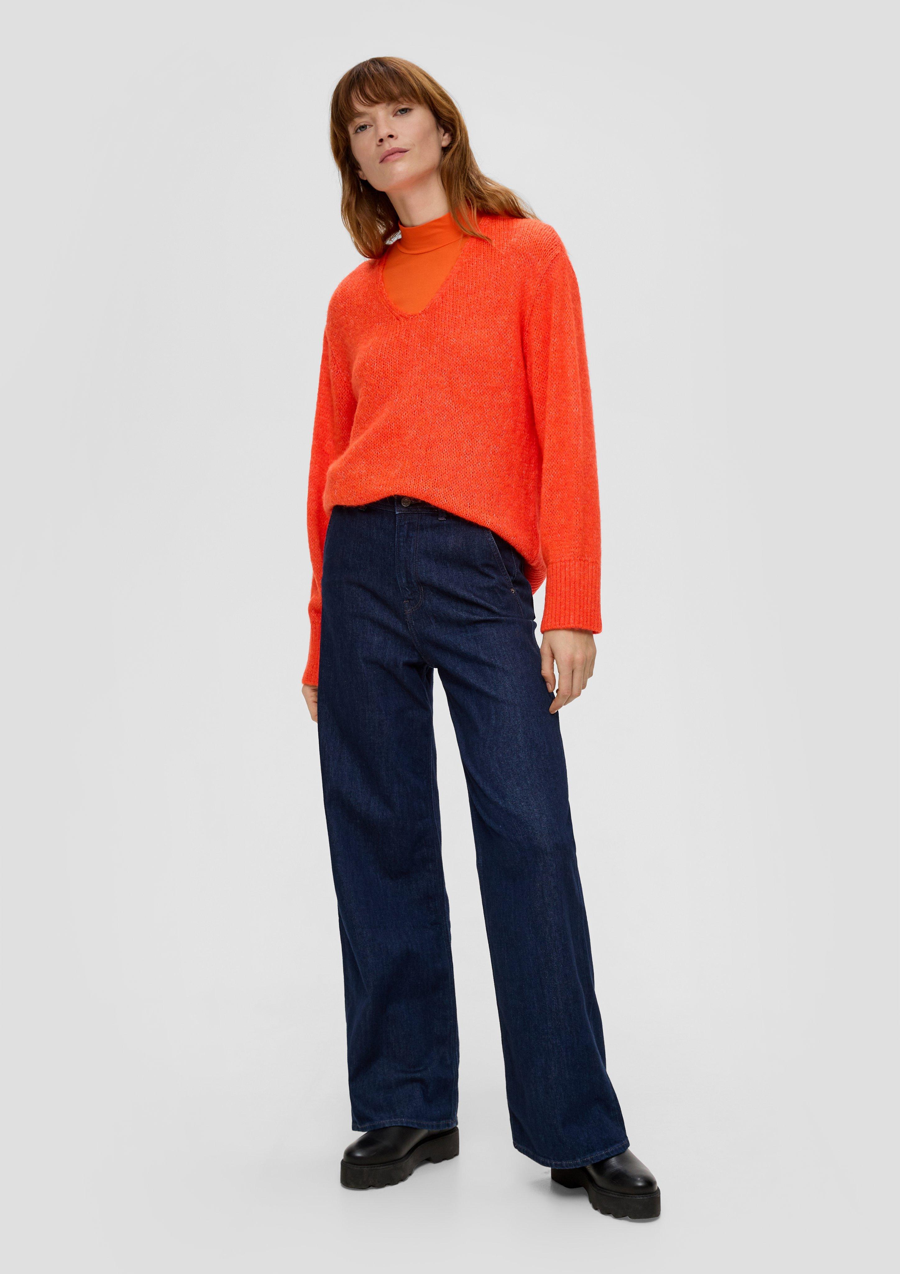 Flauschiger Strickpullover  2142763-25W0