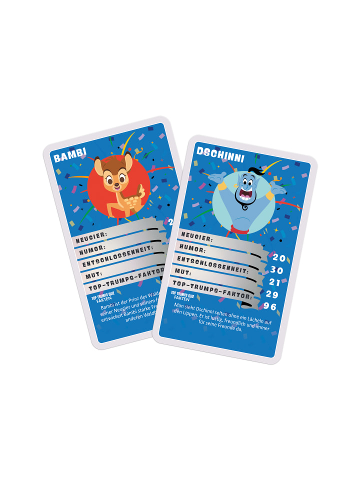 Winning Moves Top Trumps - Disney 100 Kartenspiel Quartett Spiel in bunt günstig kaufen onesize