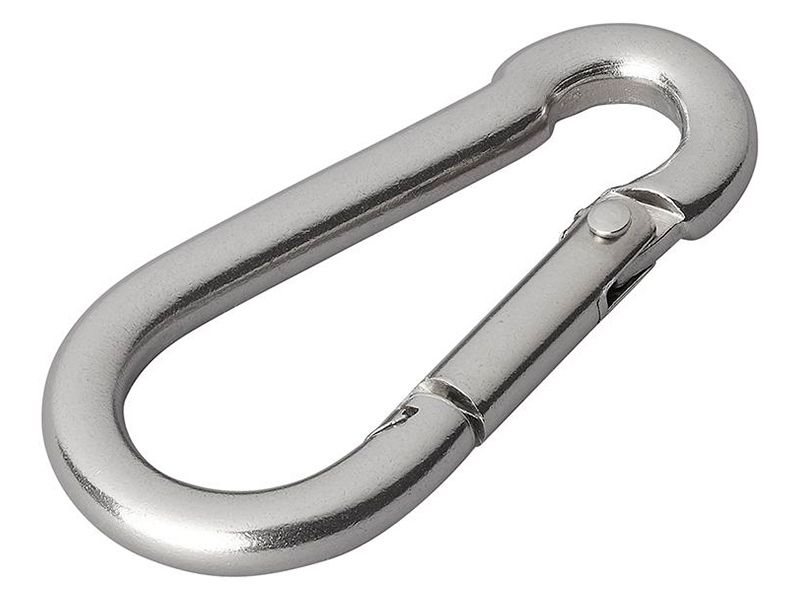ProPlus Edelstahl Karabinerhaken 60 mm