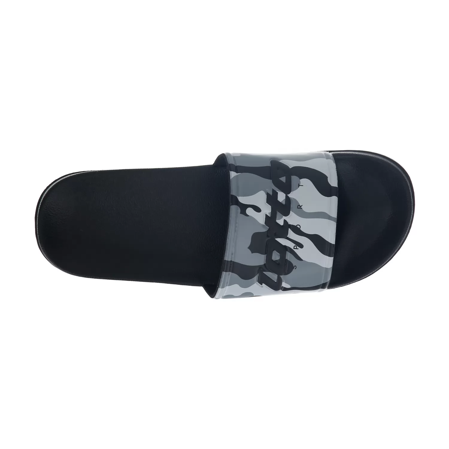 Pantofle OCEANIA CAMO, celočerné/studeně šedé 7C/světlý asfalt