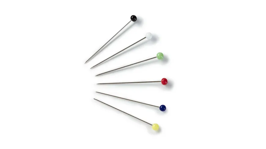 Prym Glaskopfnadeln ST 0,60 x 30 mm bunt 10 g