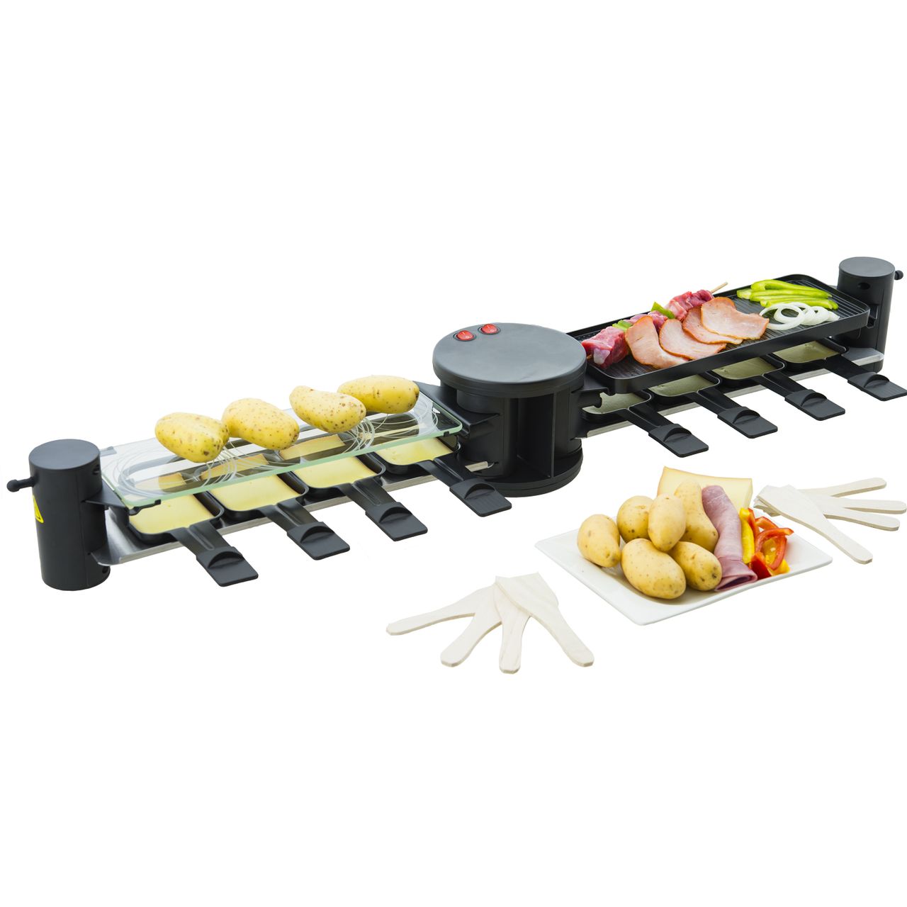 H.Koenig Raclette RP360 für 8 Personen