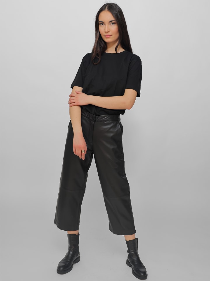 JCC Lederhose 31023629 in schwarz günstig kaufen