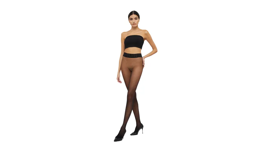 Wolford Damen Feinstrumpfhose Fatal 15 DEN black