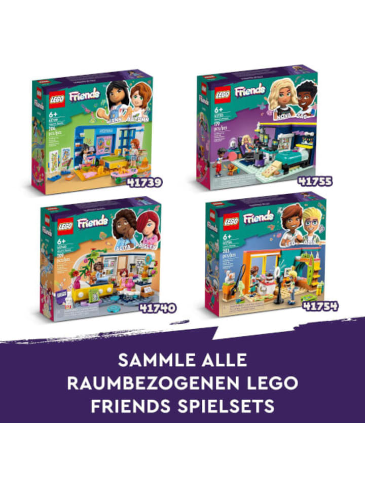 LEGO Bausteine Friends 41754 Leos Zimmer - ab 6 Jahre günstig kaufen onesize