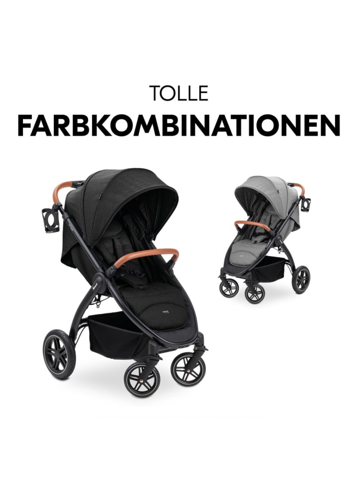 Hauck Buggy & Sportwagen UpTown Black (mit Liegefunktion, in schwarz günstig kaufen onesize