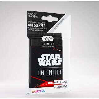 Star Wars: Unlimited Art Sleeves – Space Red (61)