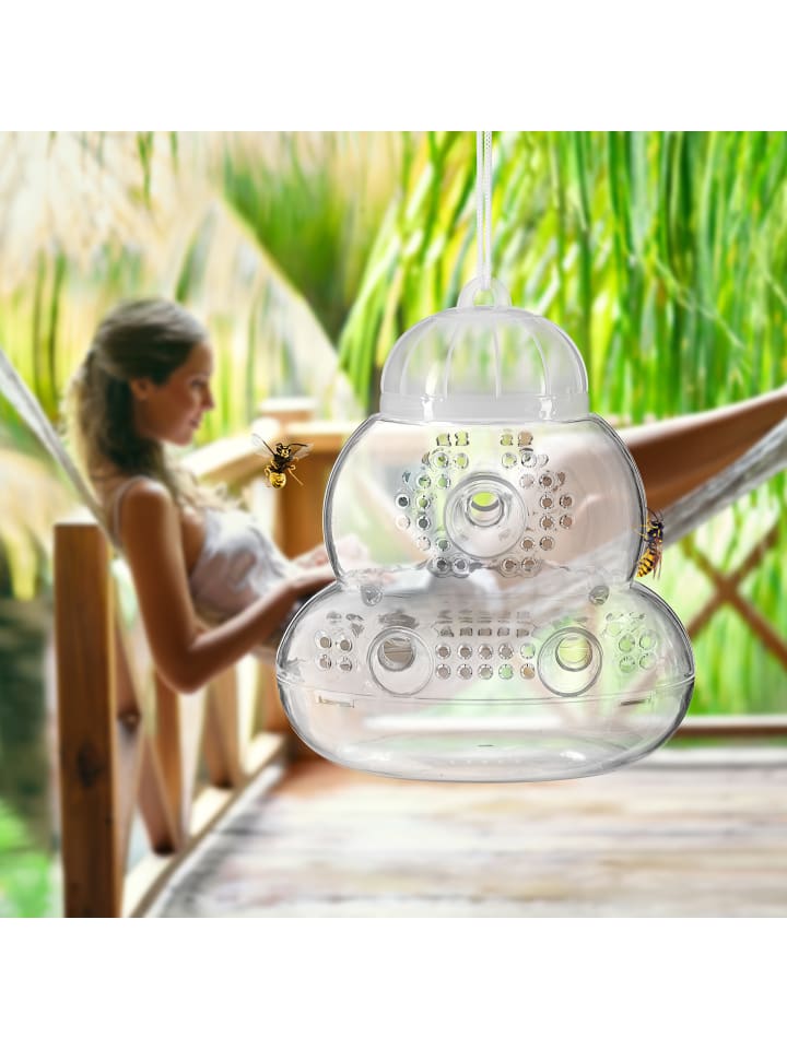 relaxdays 2x Wespenfalle in Transparent günstig kaufen onesize