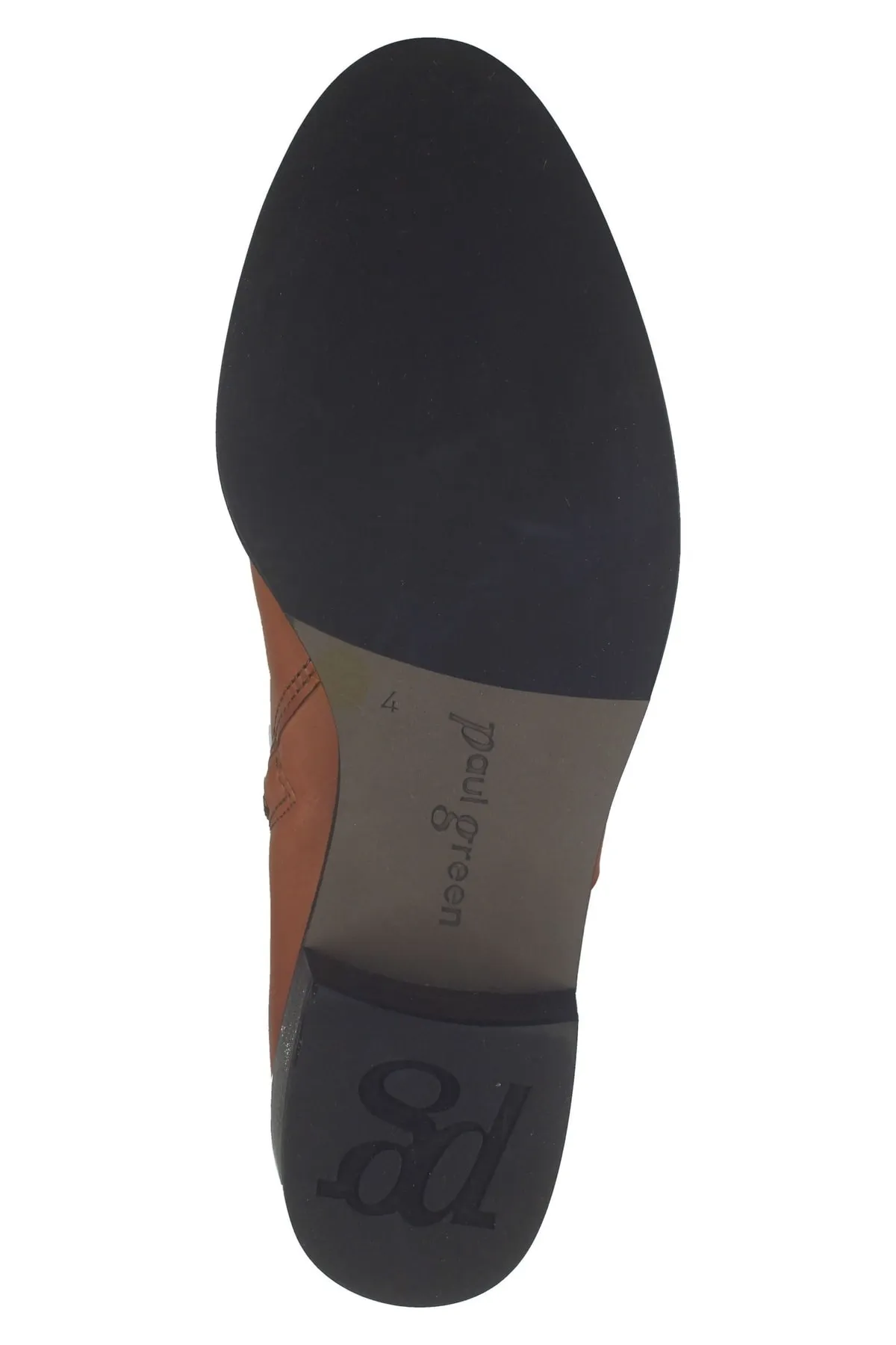 Paul Green  Stiefelette - Braun - Blockabsatz